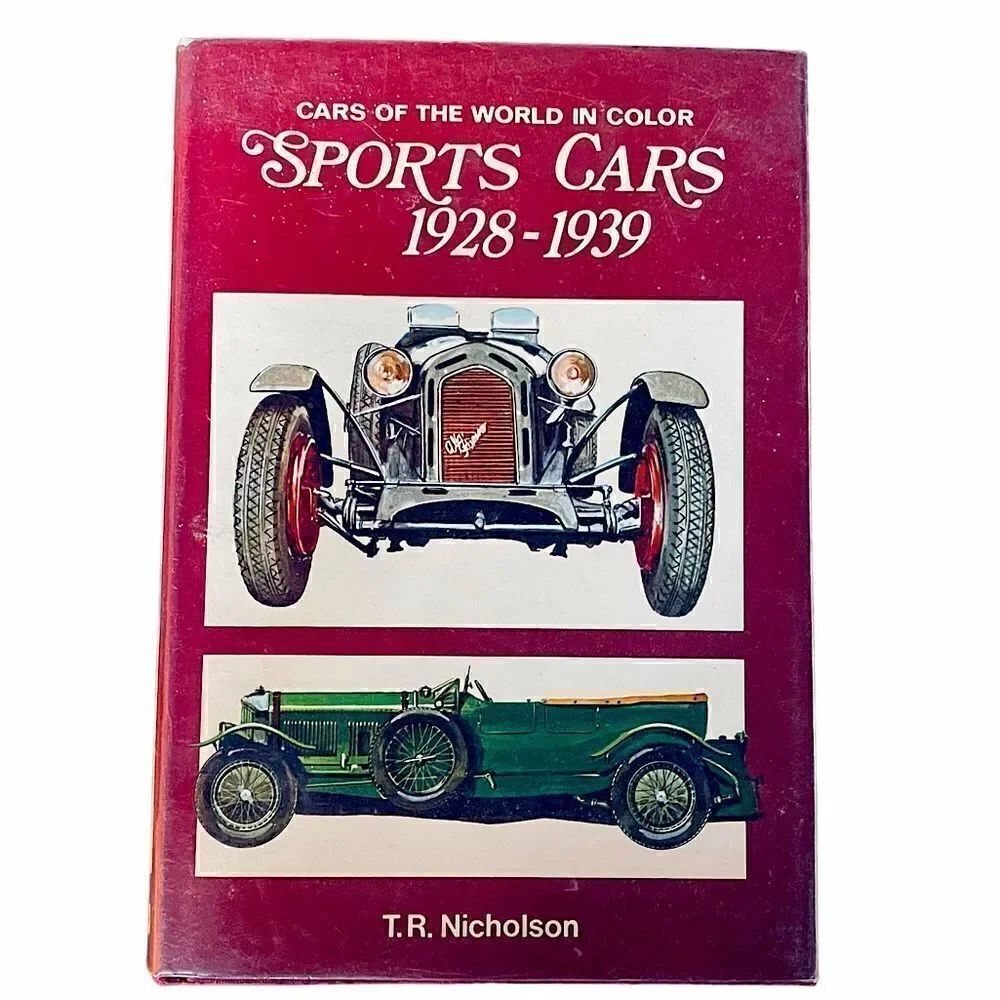 Vintage book - Sports Cars 1928 - 1939